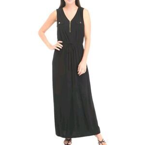 Emma and Michele Navy Blue Sleeveless Maxi dress xl